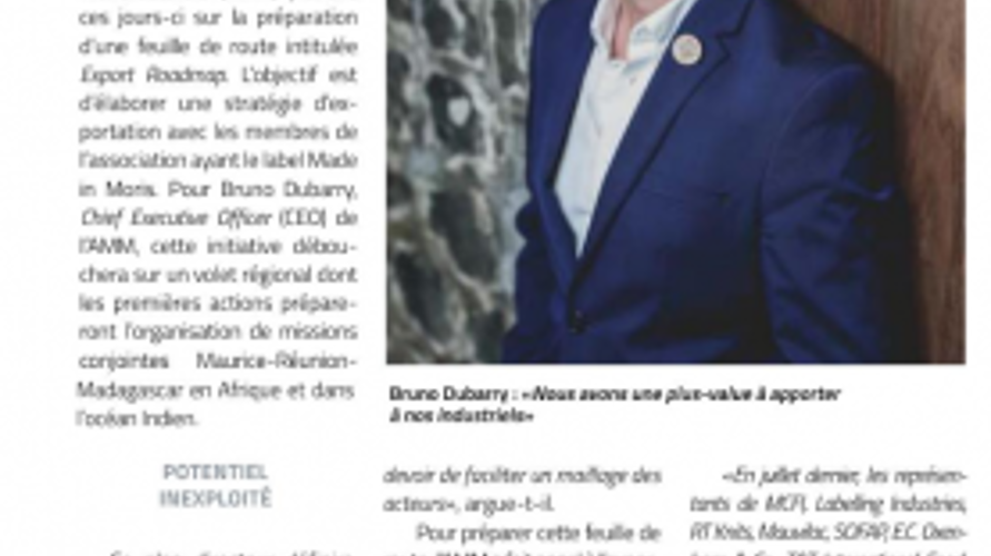 Exportation: L'AMM peaufine sa feuille de route